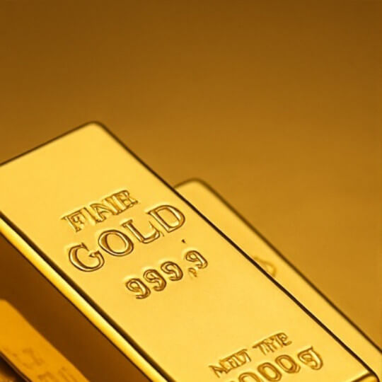 Gold bars representing a time-tested gold hedge against inflation