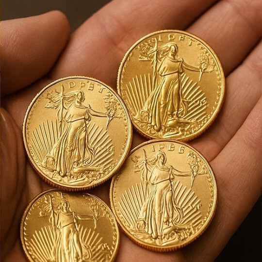 holding gold coins as a practical hedge against inflation